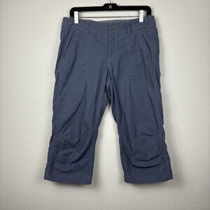 Kuhl Pants Womens‎ 8 Gray Mid Rise Born In The Mountains Hiking Comfy Capri